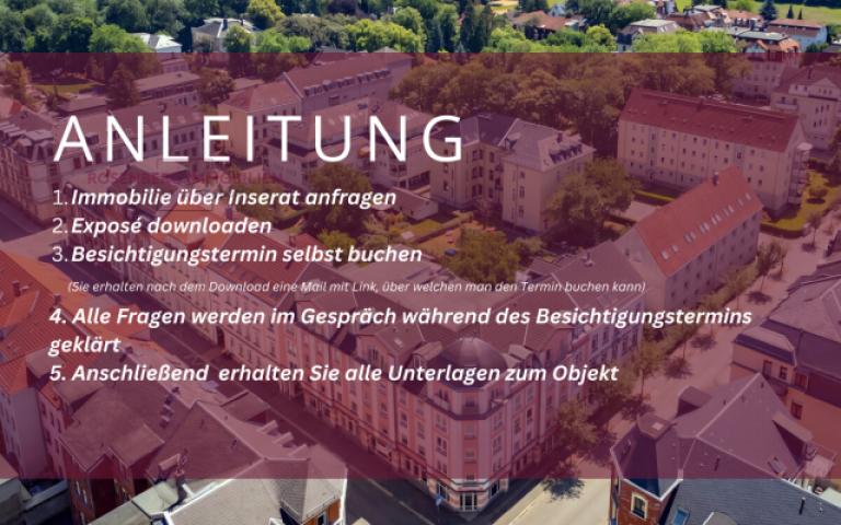 Immobilie zu verkaufen in Zwickau 1-Raumwohnung_Anleitung