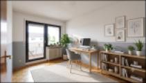 Arbeitszimmer, KI-Einrichtungsvorschlag