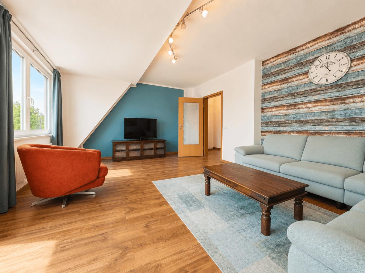 Wohnzimmer Blick Flur
