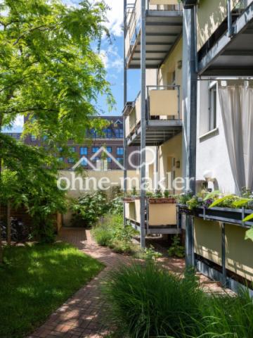 Gartenseite Balkon