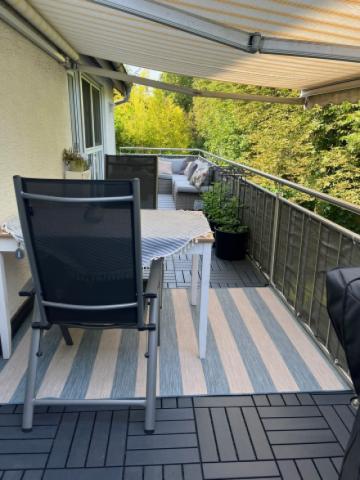 Balkon Küchenseite