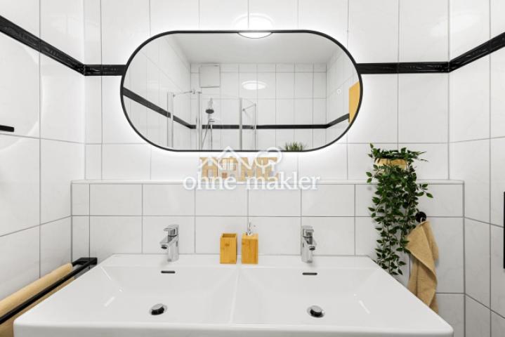 Modernisiertes Badezimmer