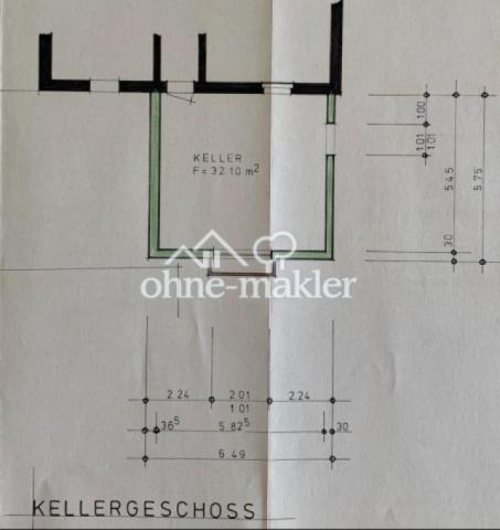 GRUNDRISS KELLER (ANBAU)