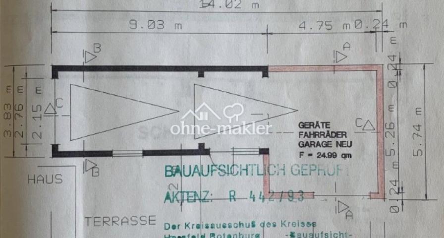 GRUNDRISS GARAGE