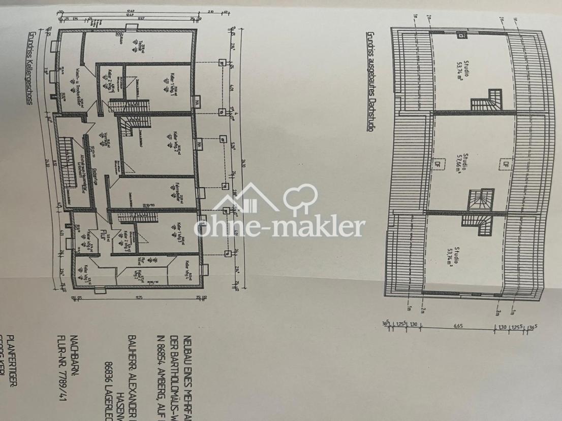 1.OG mit Dachausbau