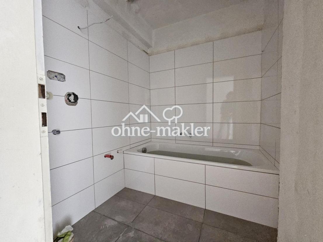 Badezimmer im Bau