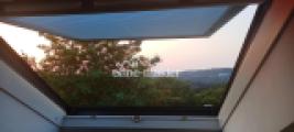 Blick aus dem Dachfenster