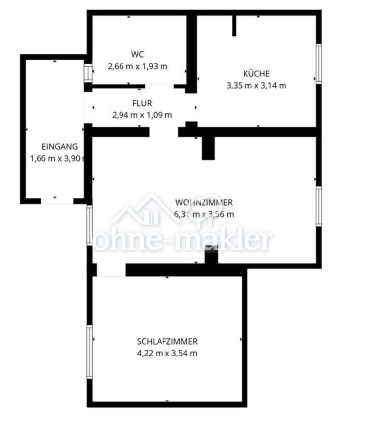 Grundriss Einliegerwohnung