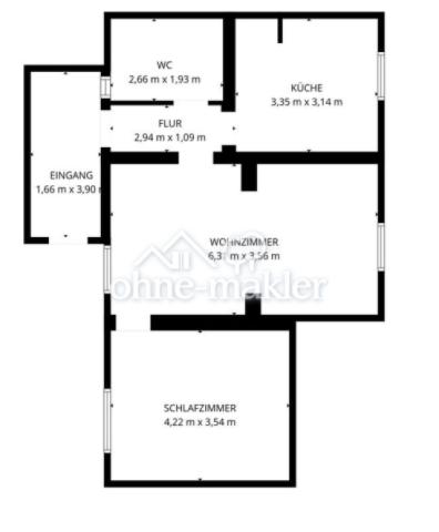 Grundriss Einliegerwohnung
