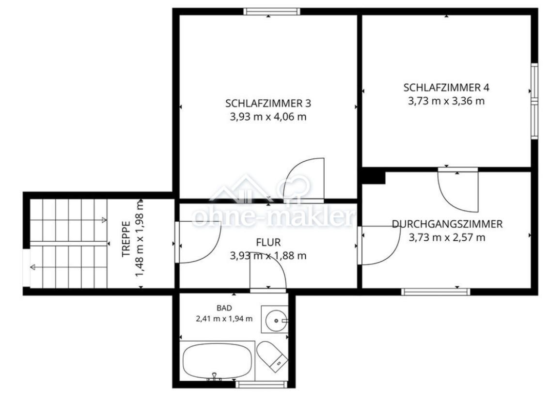 Grundriss 1. Obergeschoss