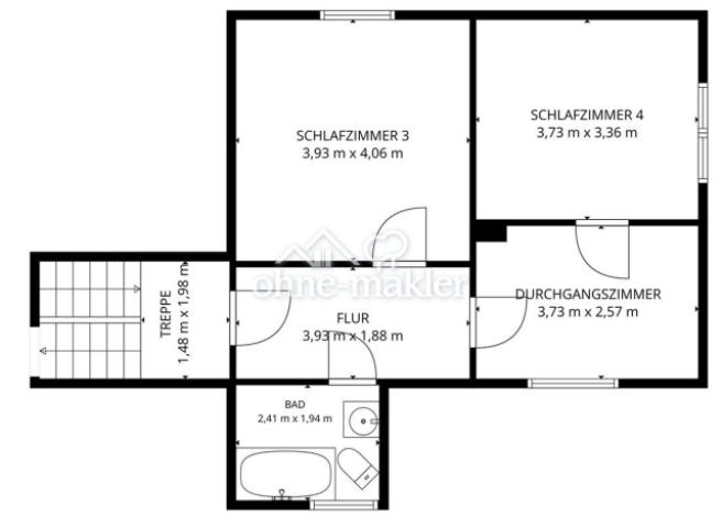 Grundriss 1. Obergeschoss