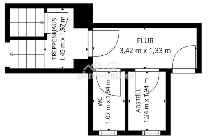 Grundriss Erdgeschoss hinten