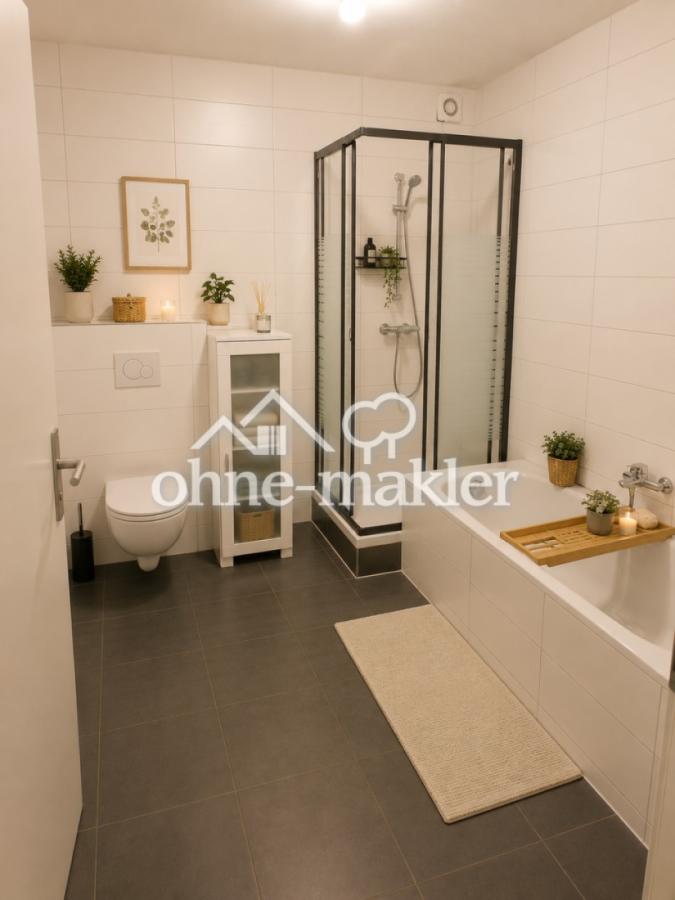 Badezimmer mit separate Dusche