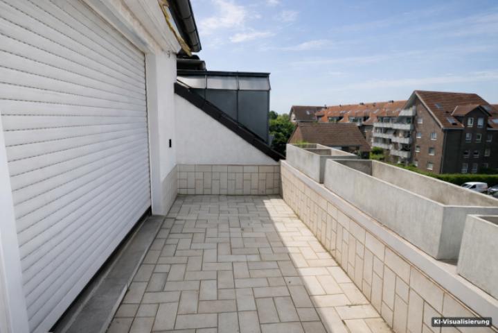 KI-Visualisierung – Balkon leer (staged)