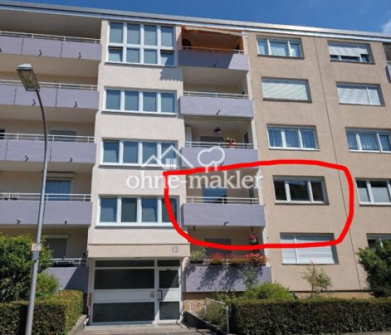 Hausfront mit Wohnung