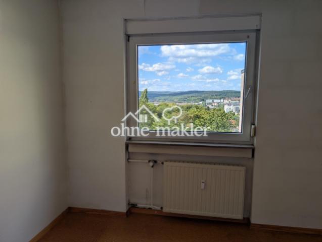 Schlafzimmer mit Ausblick