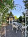 Terrasse mit Pavillon