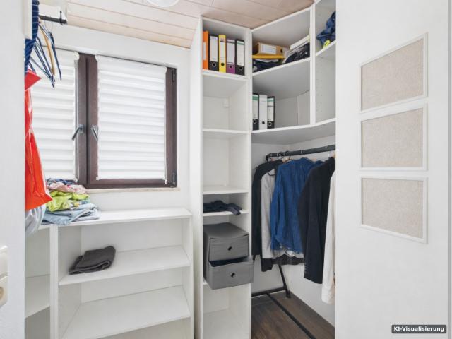 KI-Visualisierung – Beg. Kleiderschrank 2OG
