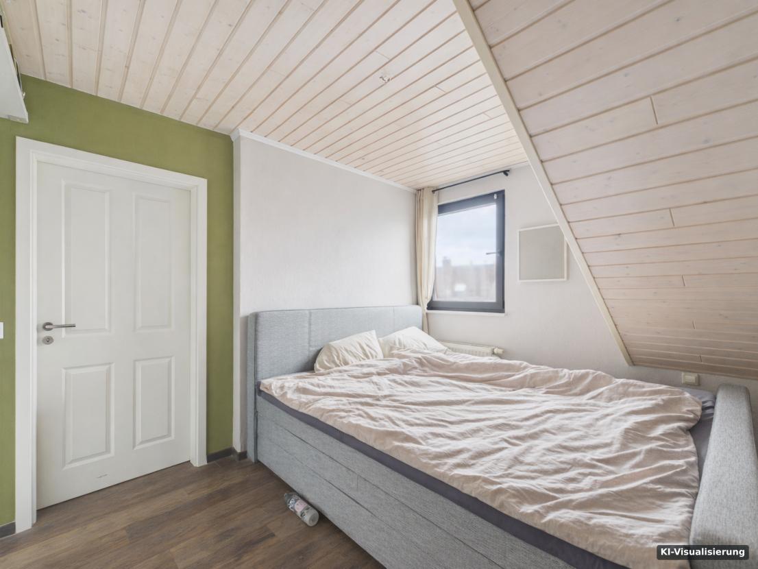 KI-Visualisierung – Schlatzimmer 2OG