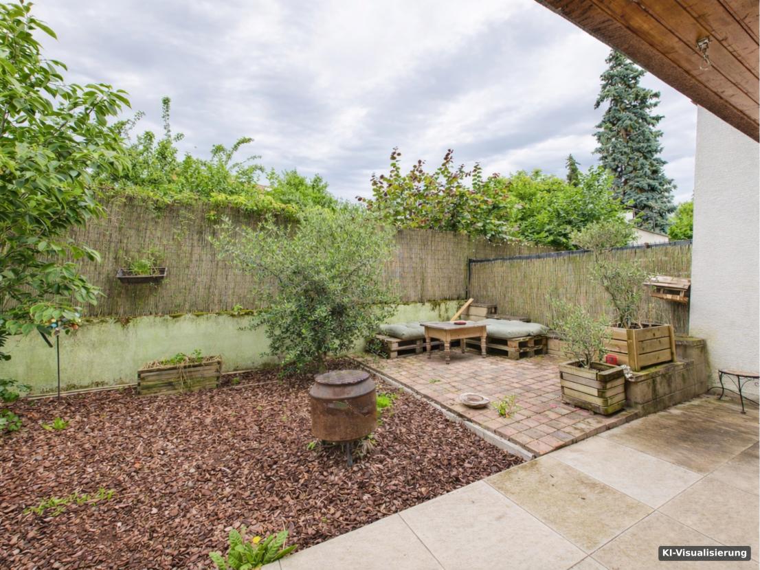 KI-Visualisierung – Garten