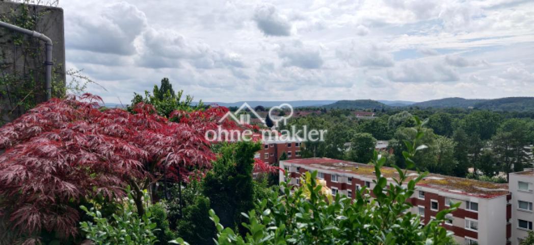 Blick vom Balkon 