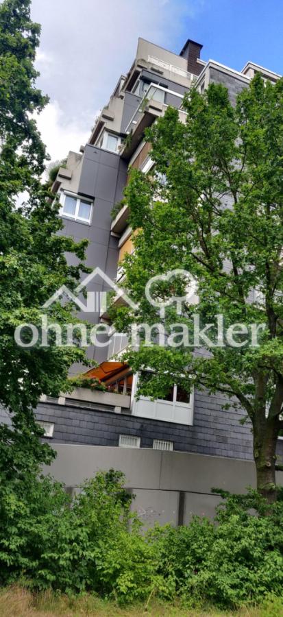 Blick auf Haus