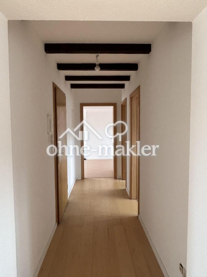 Wohnungsflur zu den Räumen
