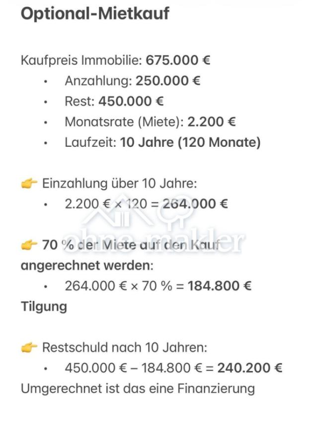Finanzierungsplan