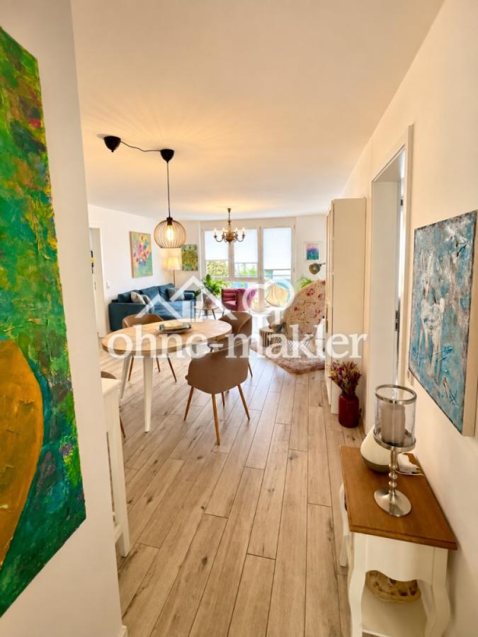Blick vom Badezimmer