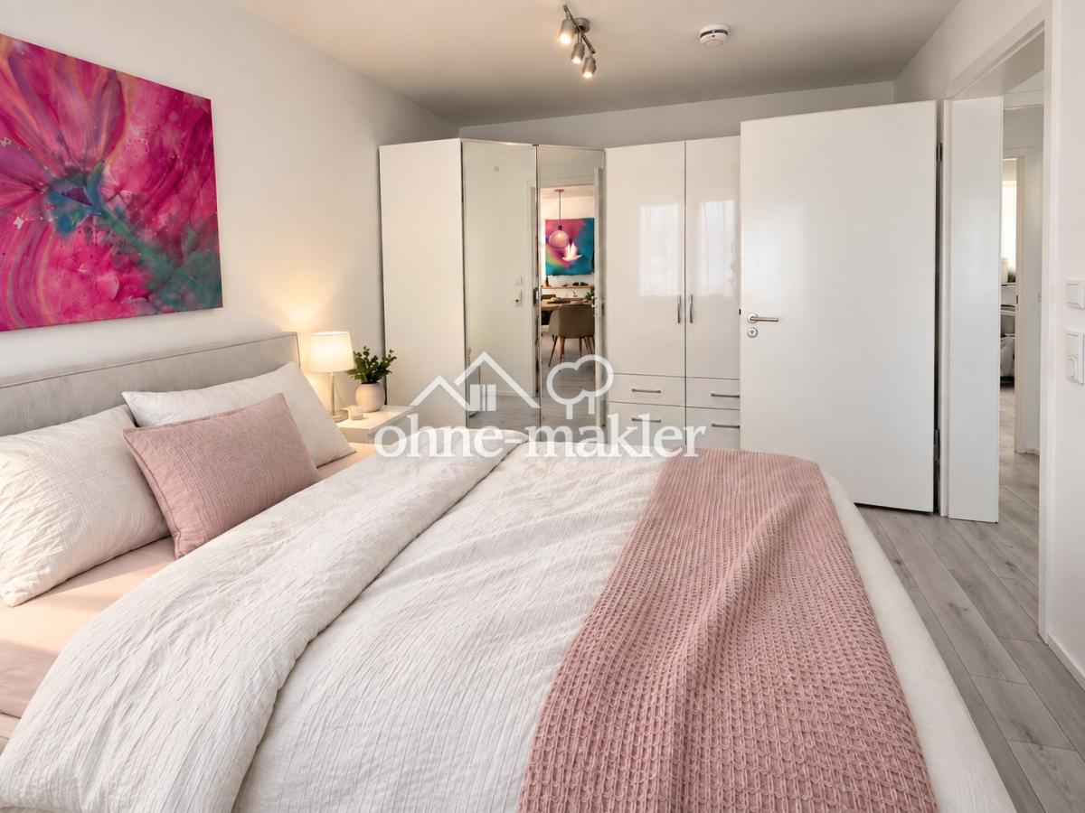 Schlafzimmer 1 - möbliert