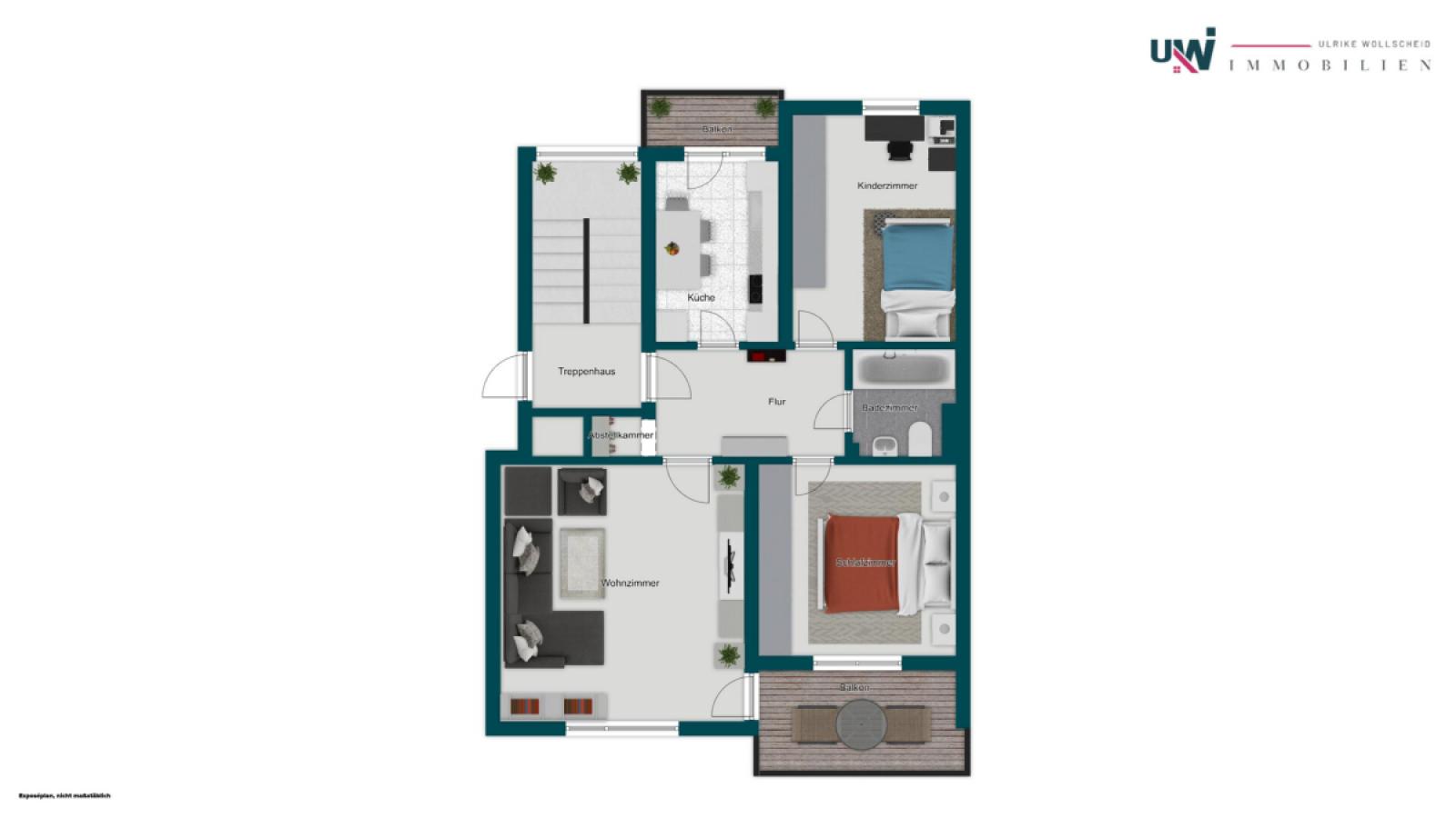 3-Zi-WE - Grundriss