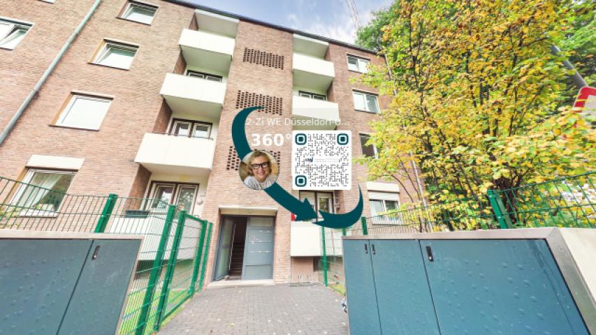 Eingangsbereich mit QR