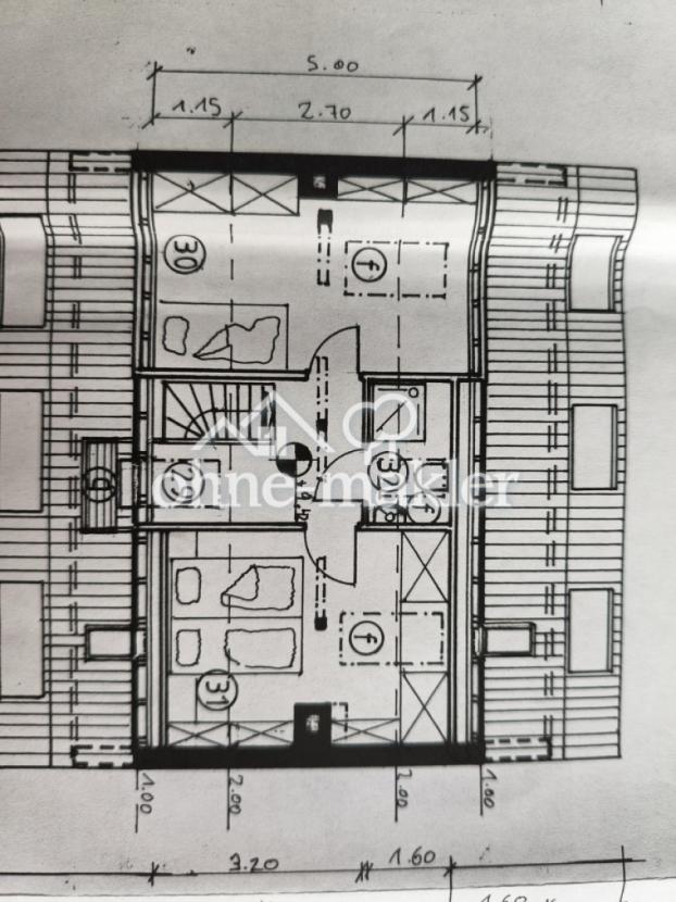 3.OG Grundriss-Maisonette 2