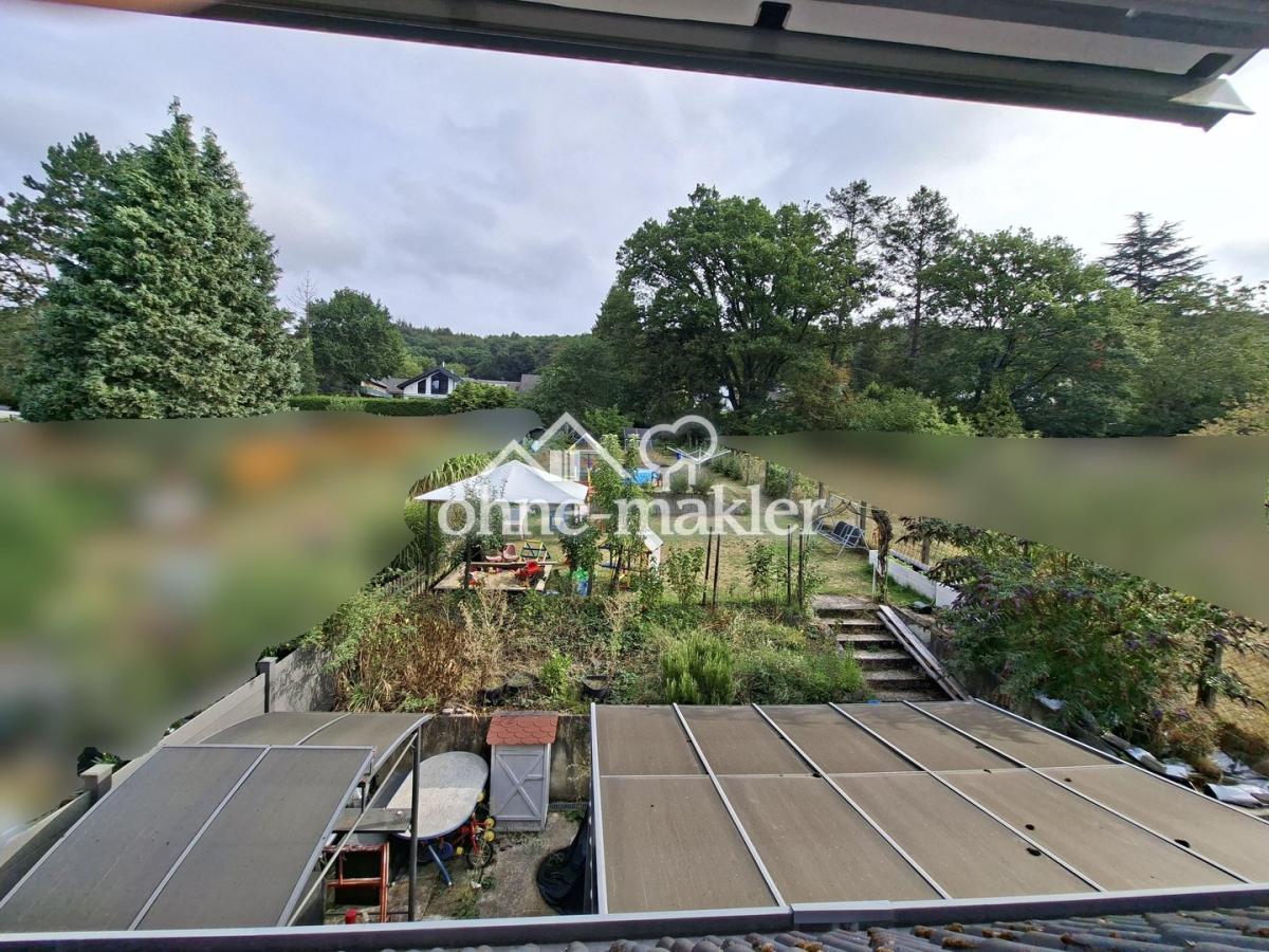 Blick auf den Garten