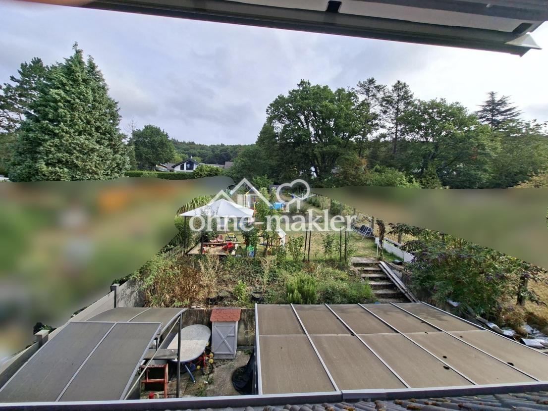 Blick auf den Garten