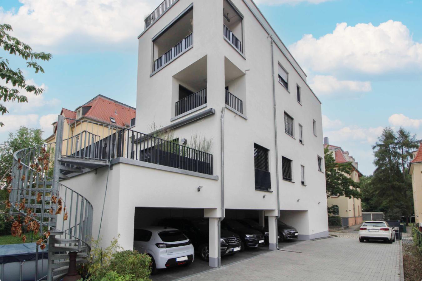 Rückansicht Haus