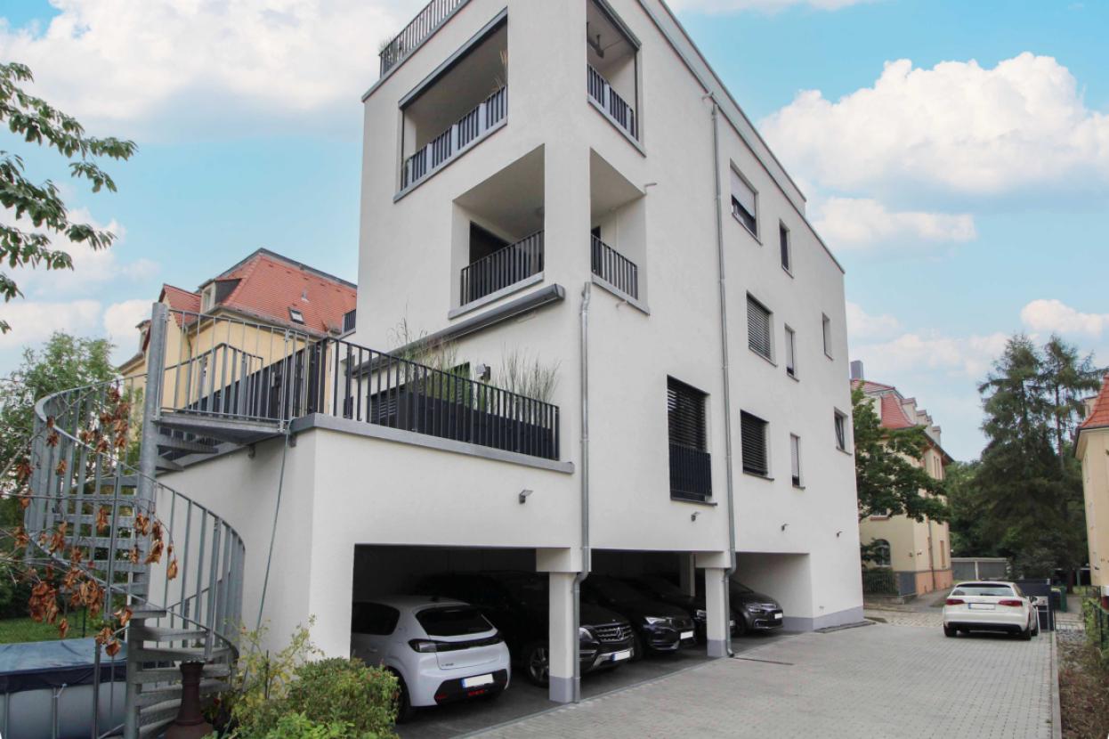 Rückansicht Haus