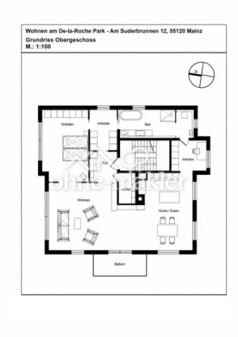 Grundriss Wohnung OG