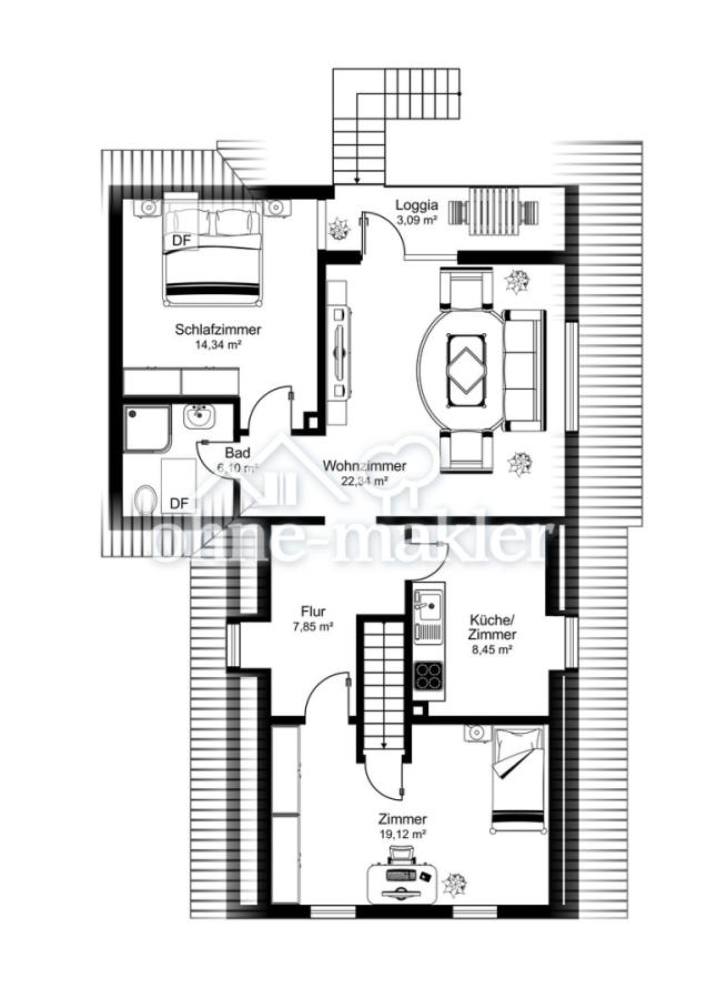 Grundriss DG