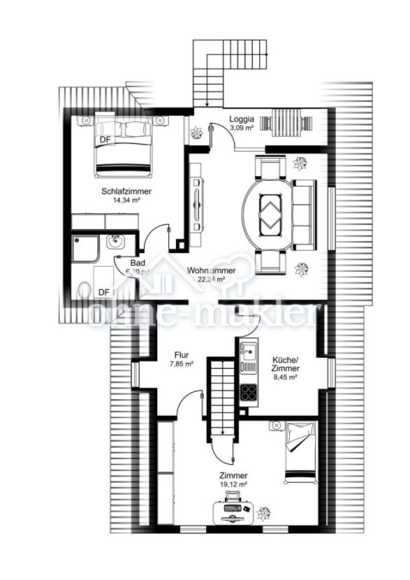Grundriss DG