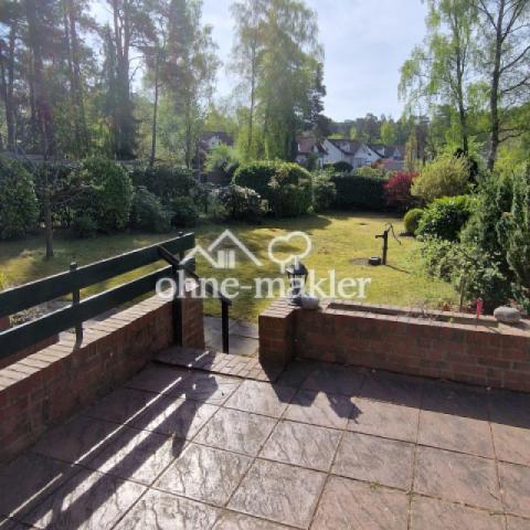 Terrassenblick in den Garten