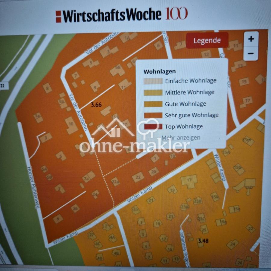 Lage des Grundstücks