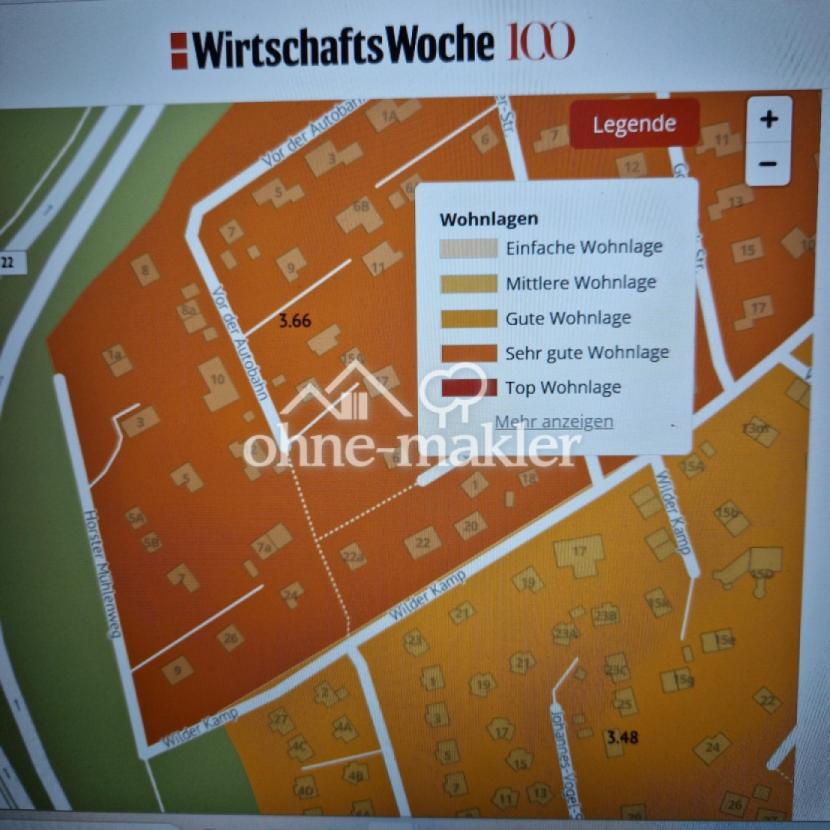 Lage des Grundstücks