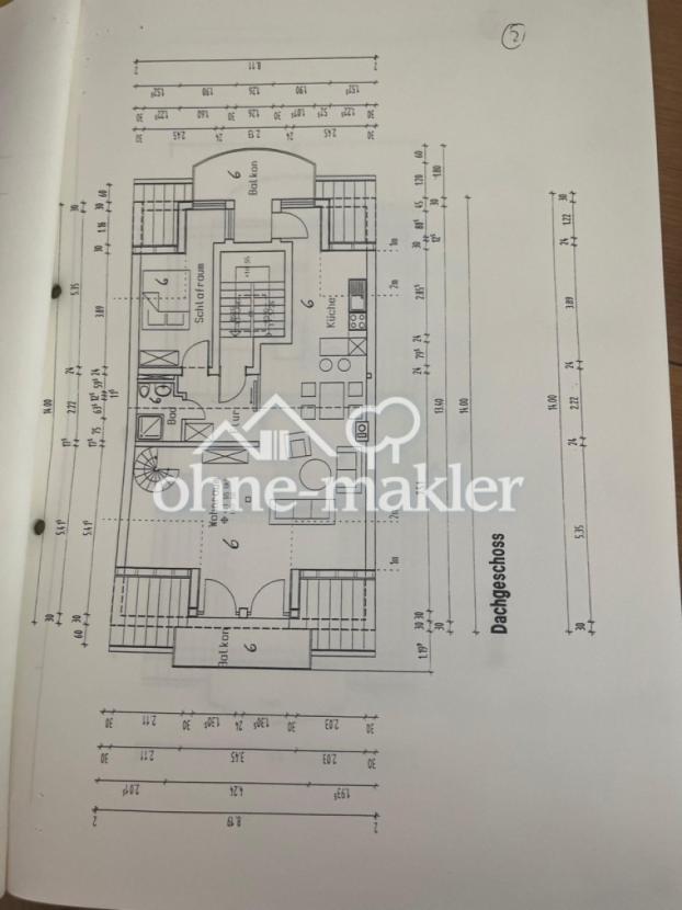 Grundriss Dachgeschoss