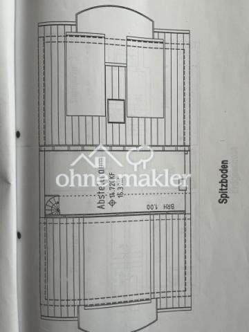 Grundriss Spitzboden