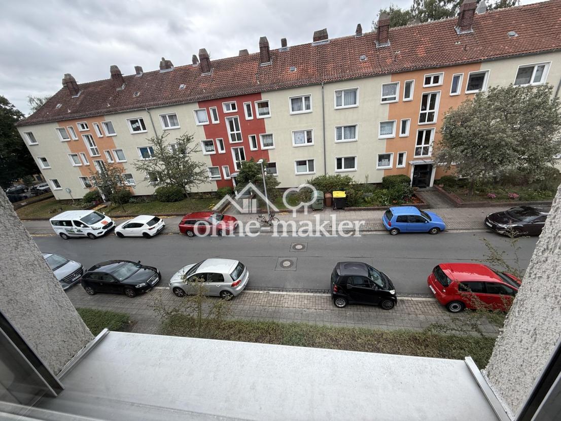 Blick aus dem Wohnzimmer