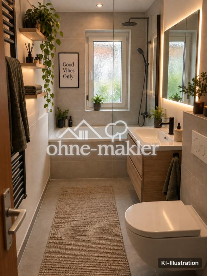 Badezimmer (KI-Illustration)