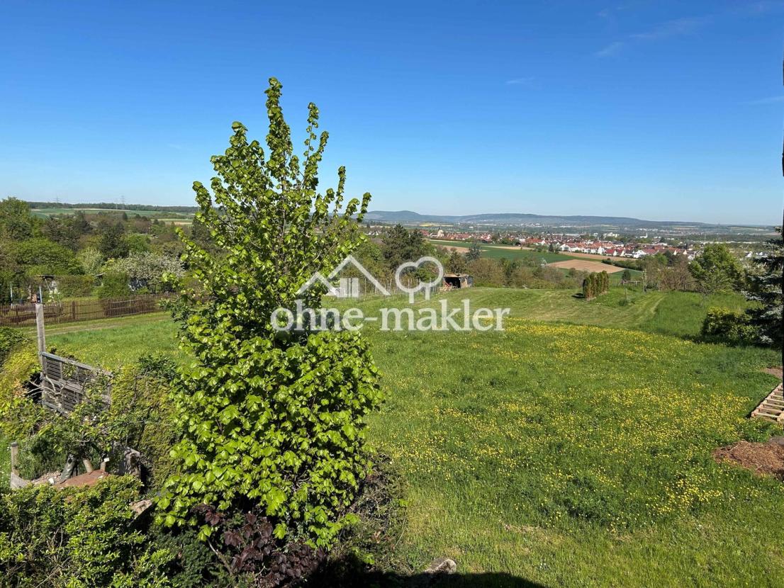 Sicht vom Balkon nach NW