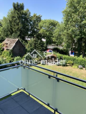 Blick vom Balkon