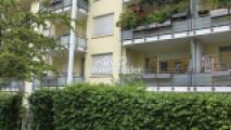Balkon mit Blick in's Grüne